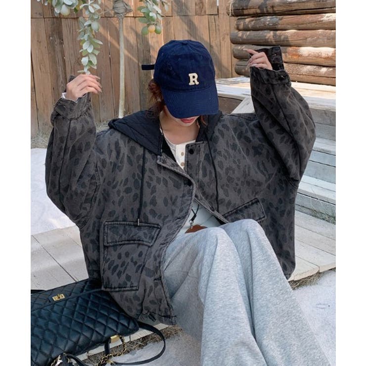 ポケットフード付き切り替えデニムジャケット | Ulysses | 詳細画像4 