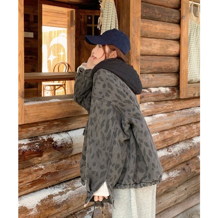 ポケットフード付き切り替えデニムジャケット | Ulysses | 詳細画像8 