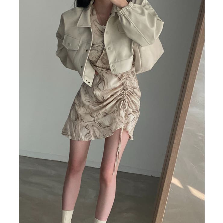 ボタンダウンボタンでPUレザージャケットジャケット | Ulysses | 詳細画像8 