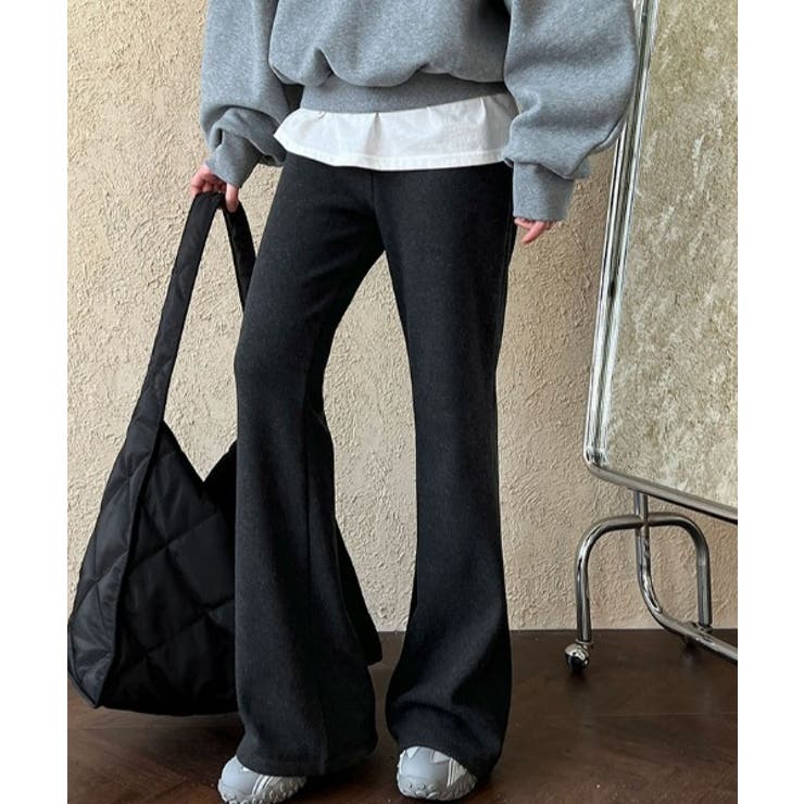 グレー | リラックスフレアスラックス | Ulysses