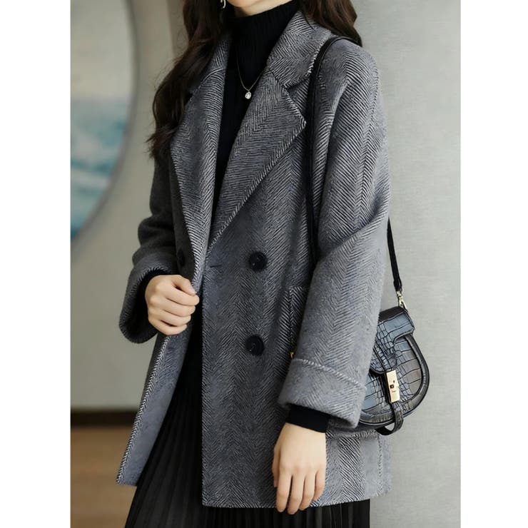 ポケットレギュラーカラーボタンでスーツジャケット | Ulysses | 詳細画像1 