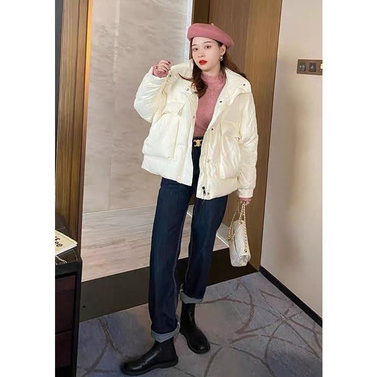 デザインハーフネック無地ニットトップス | Ulysses | 詳細画像7 