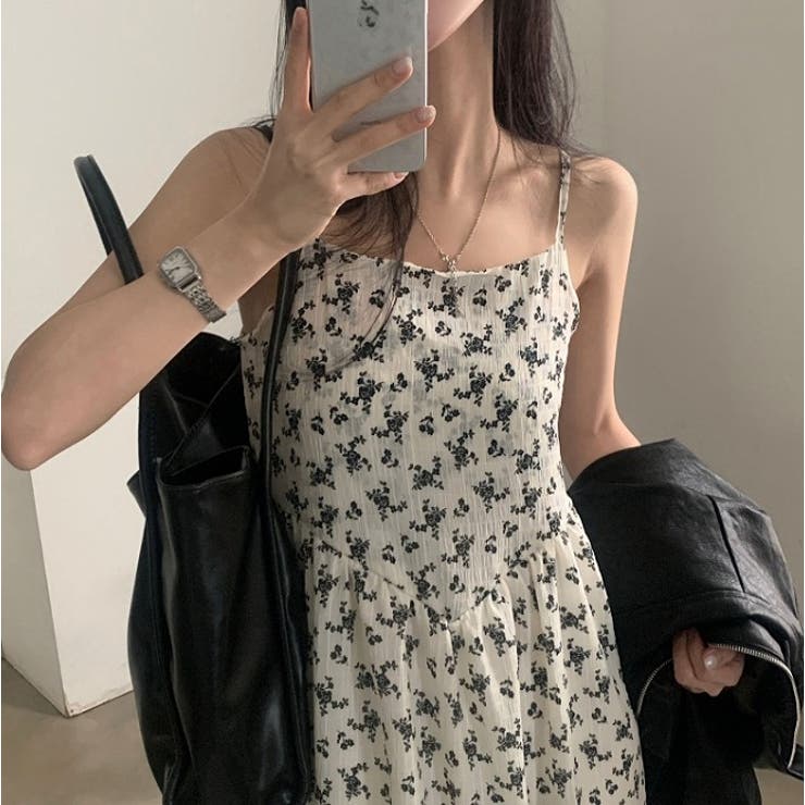 配色花柄キャミワンピース | Ulysses | 詳細画像4 