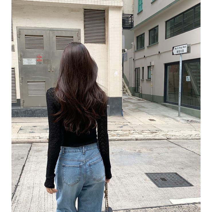 ドレープカラーチュール無地トップス | Ulysses | 詳細画像4 