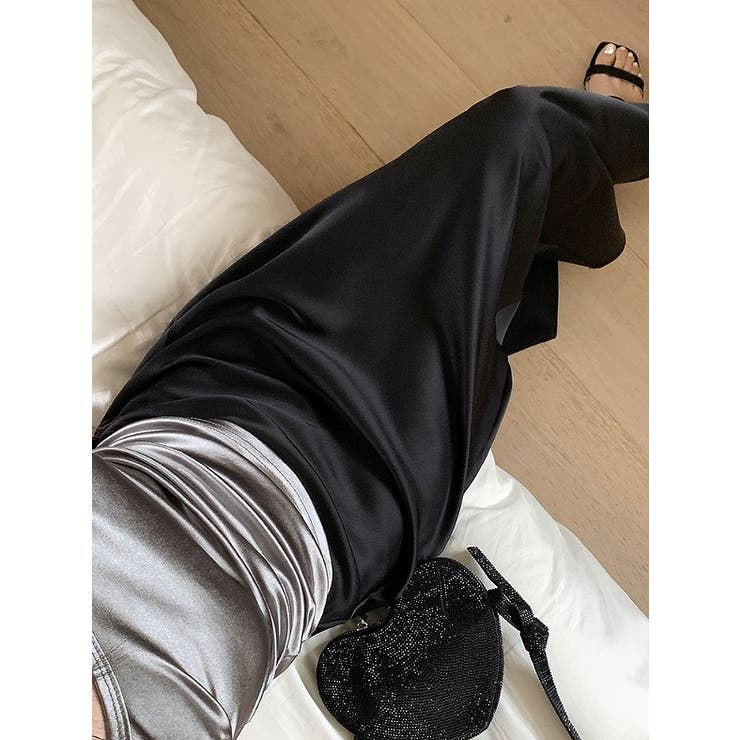 ハイウエスト無地マーメイド フィッシュテールススカート | Ulysses | 詳細画像9 