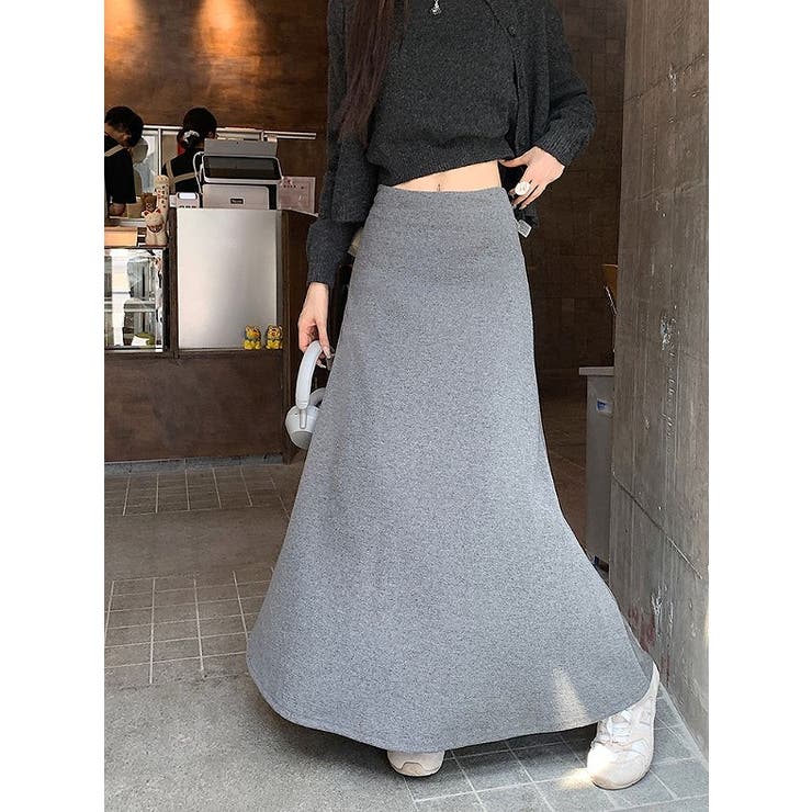 ハイウエストスウェット無地スカート | Ulysses | 詳細画像2 