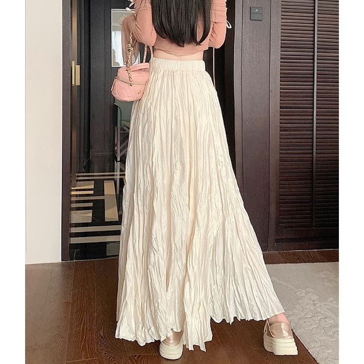 ひもがある無地ロングスカート | Ulysses | 詳細画像3 