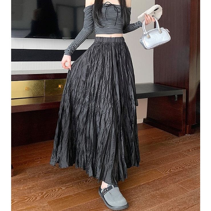 ひもがある無地ロングスカート | Ulysses | 詳細画像5 