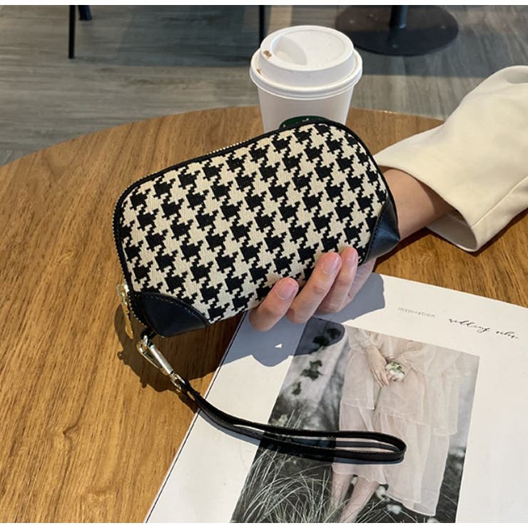 ブラック | ファスナー付きストラップ付き鞄【韓国ファッション】 | Ulysses