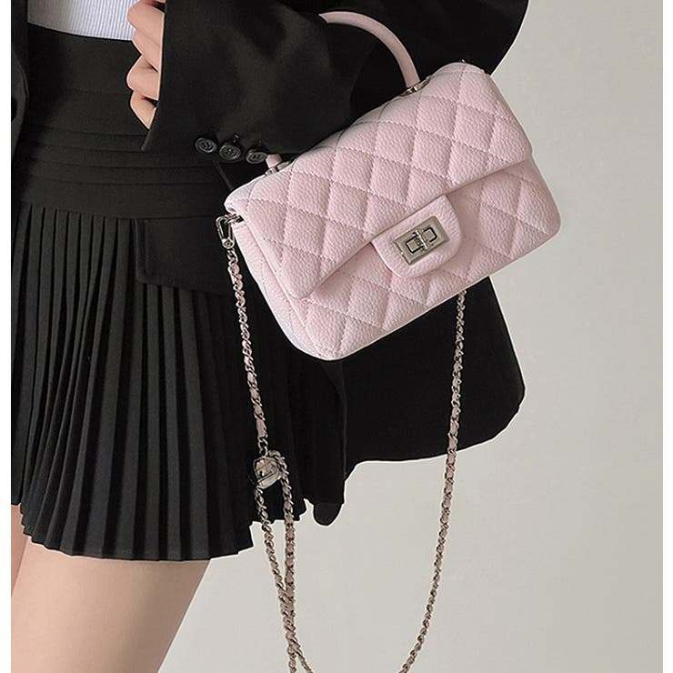 ピンク | チェーンショルダーバッグ【韓国ファッション】 | Ulysses