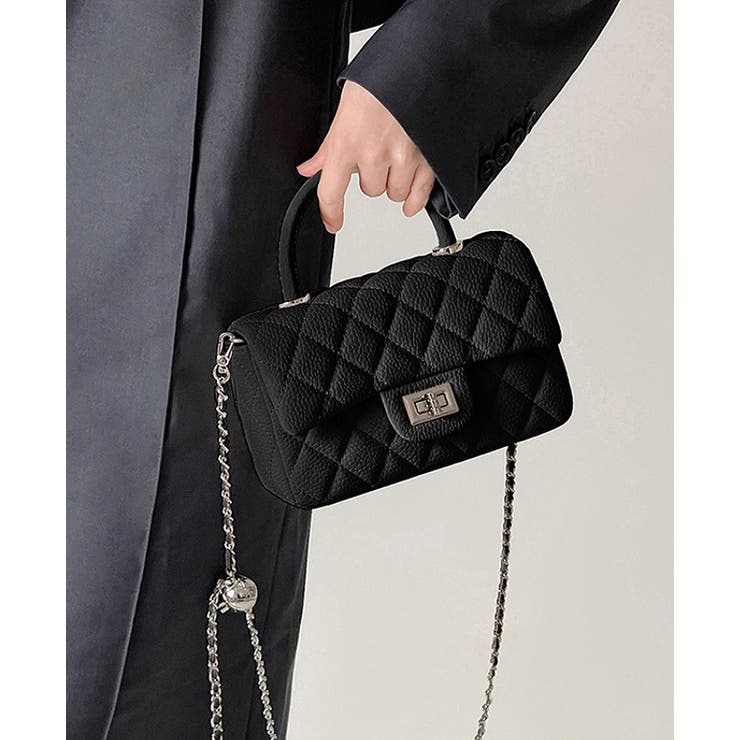 ブラック | チェーンショルダーバッグ【韓国ファッション】 | Ulysses