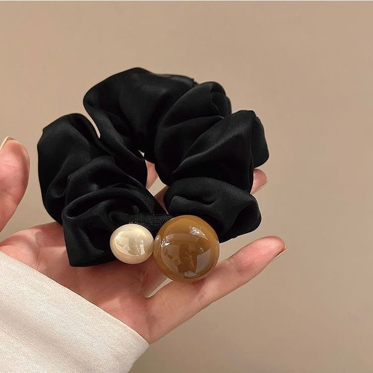 ブラック | ヘアゴム【韓国ファッション】 | Ulysses