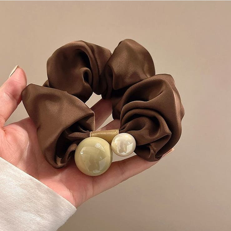 ダークブラウン | ヘアゴム【韓国ファッション】 | Ulysses