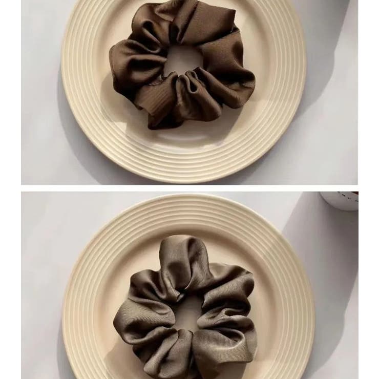 ブラウン×モカ | ヘアゴム【韓国ファッション】 | Ulysses