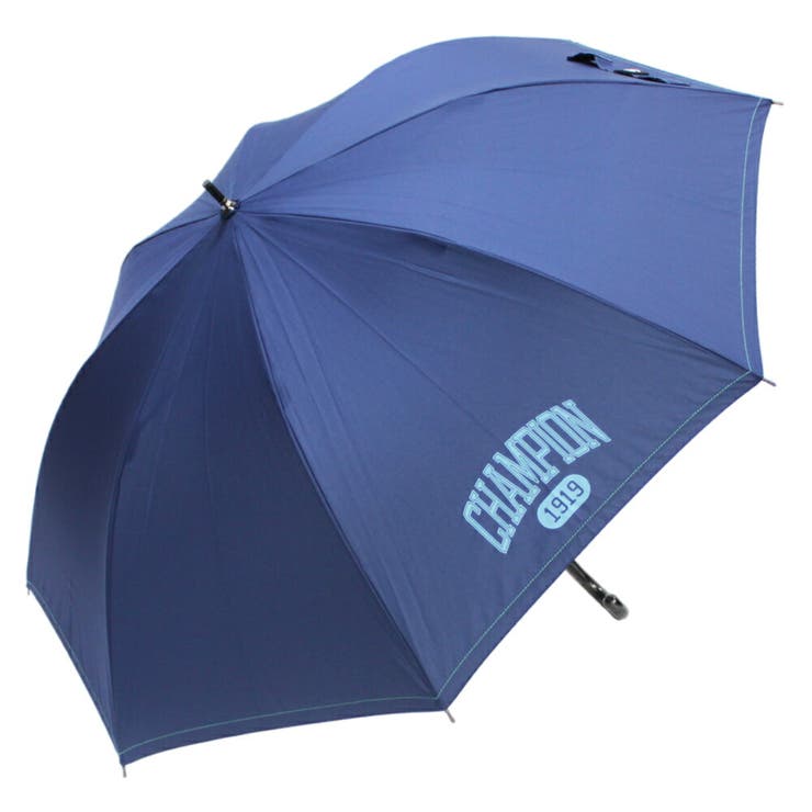 チャンピオン 男女兼用 無地 ガレッジロゴ ステッチ 耐風 ジャンプ長傘 | アンビープラス | 詳細画像6 