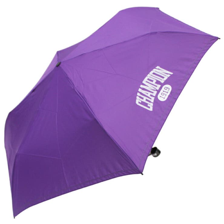 チャンピオン 男女兼用 無地 ガレッジロゴ ステッチ 耐風 3段ミニ折傘 | アンビープラス | 詳細画像9 