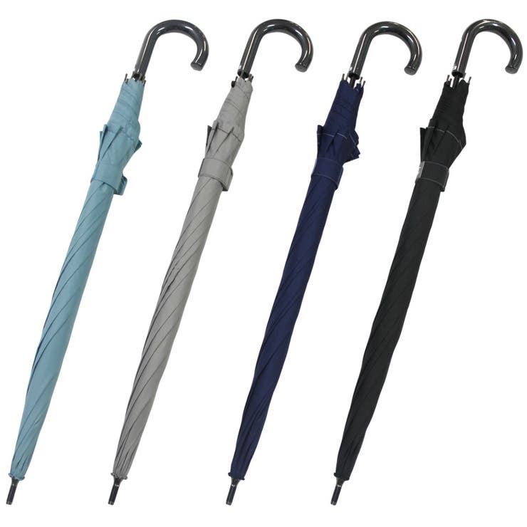 チャンピオン 紳士 耐風 無地 ステッチ ジャンプ 長傘 | アンビープラス | 詳細画像4 