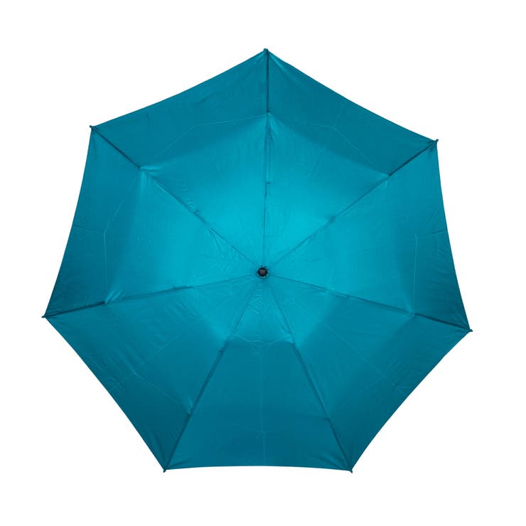 E/ターコイズ | GRACITO 日本製 婦人 富士絹 軽量 無地 3段ミニ折傘 | アンビープラス