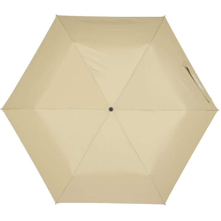 カーキ | 快滴DRY 男女兼用 超撥水 耐風  無地 コンパクト 3段式ミニ折傘 | アンビープラス