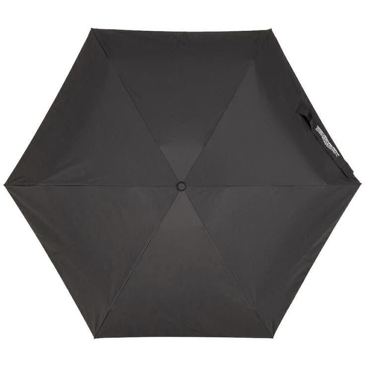 ブラック | 快滴DRY 男女兼用 超撥水 耐風  無地 コンパクト 5段ミニ折傘 | アンビープラス