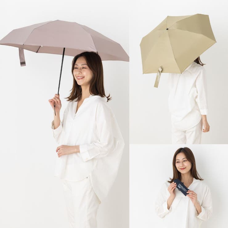 快滴DRY 男女兼用 超撥水 耐風  無地 コンパクト 5段ミニ折傘 | アンビープラス | 詳細画像2 