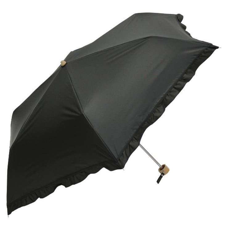 umbe+ 晴雨兼用傘 完全遮光 フリル ３段ミニ傘  55cm | アンビープラス | 詳細画像4 