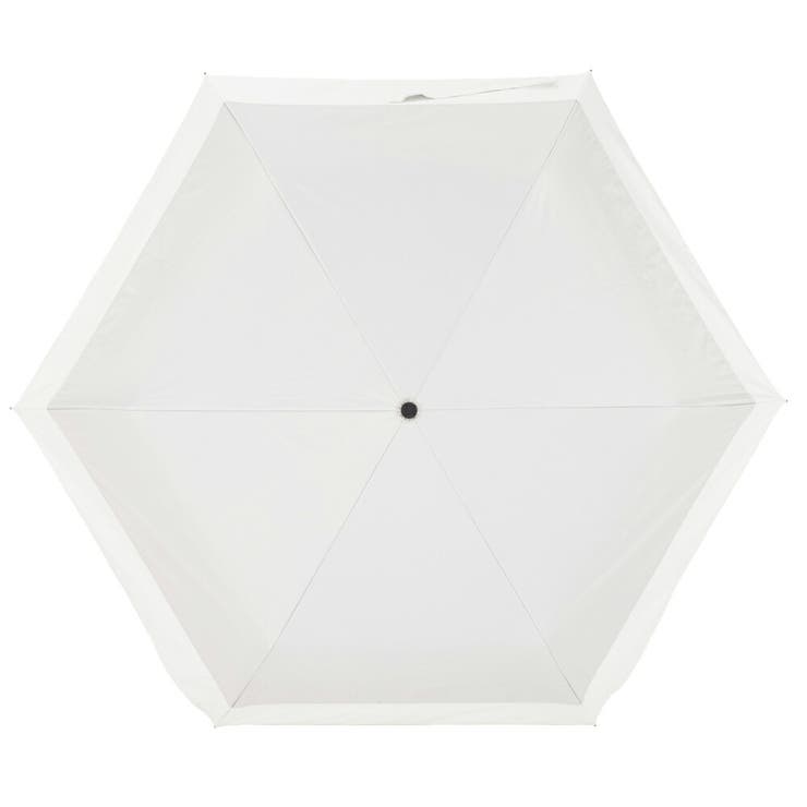 ライトグレー | umbe+ 晴雨兼用 完全遮光 切継 ブラックコーティング 自動開閉折傘 | アンビープラス