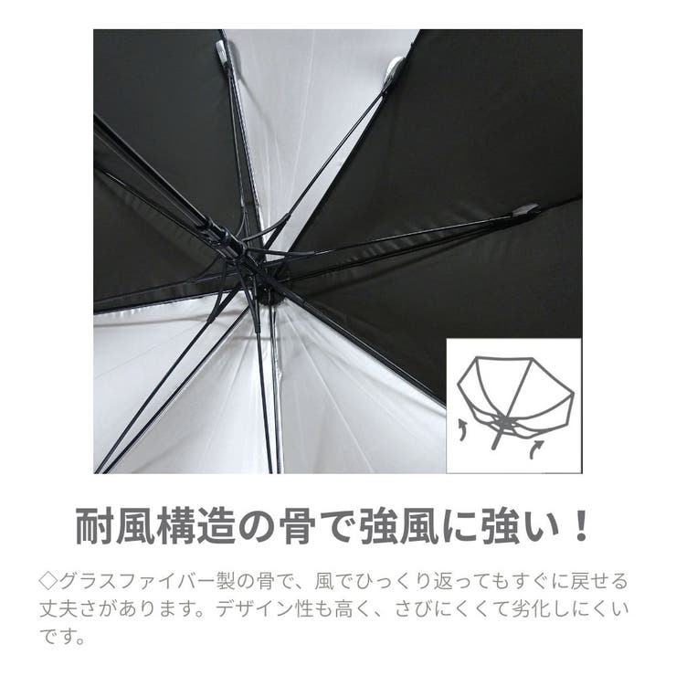 プーマ 晴雨兼用 シルバーコーティング コンビ 大判70㎝ ジャンプ 長傘 | アンビープラス | 詳細画像3 