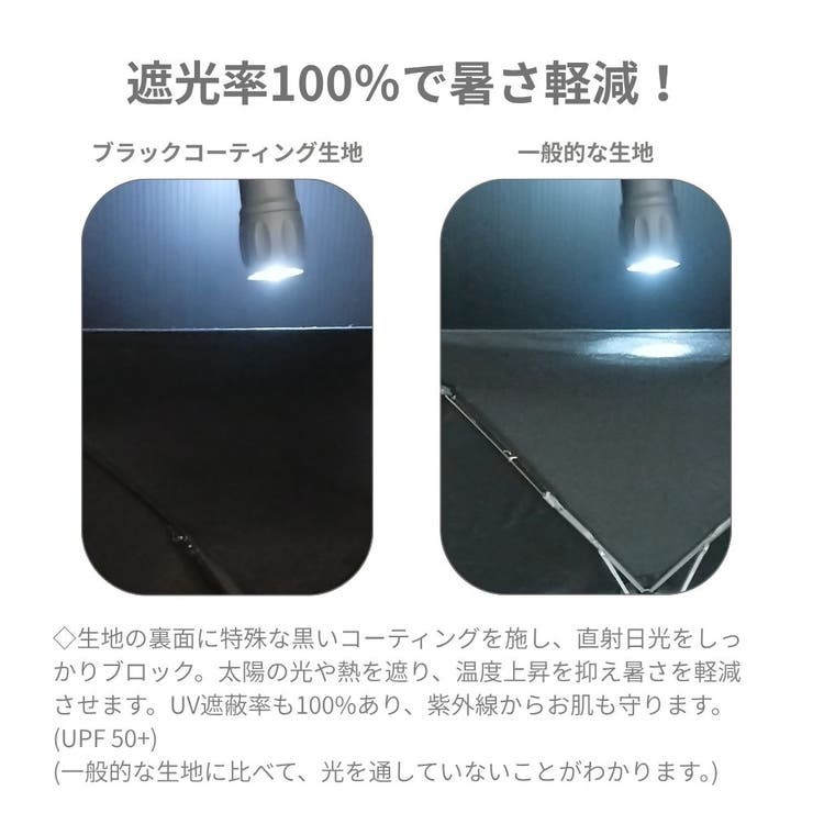 umbe+ 晴雨兼用傘 完全遮光 フリル ショート 折りたたみ傘  50cm | アンビープラス | 詳細画像3 