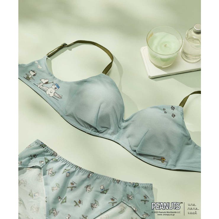 セージグリーン | PEANUTS × une | une nana cool