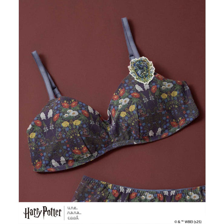 ブルー | 【ハリー・ポッターコラボ】364 シンプル ノンワイヤーブラ BUN129 | une nana cool