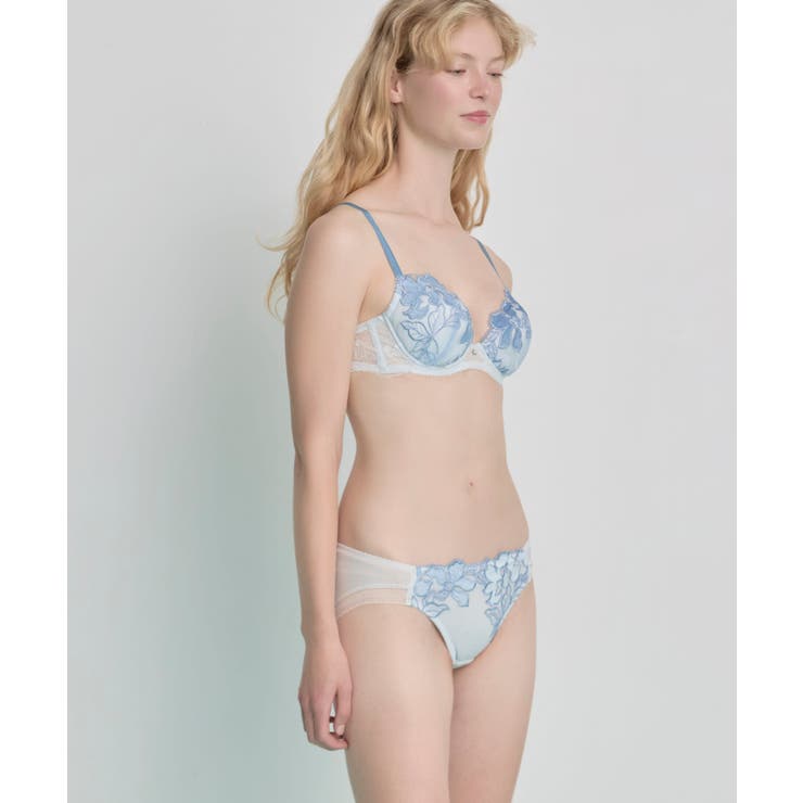 【ベロアのレースが特別感を演出】ワイヤーブラ BUN206 | une nana cool | 詳細画像15 