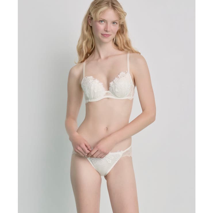 【ベロアのレースが特別感を演出】ワイヤーブラ BUN206 | une nana cool | 詳細画像2 