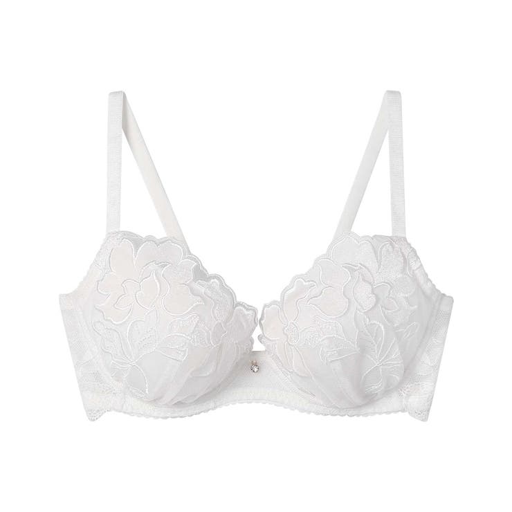 【ベロアのレースが特別感を演出】ワイヤーブラ BUN206 | une nana cool | 詳細画像4 