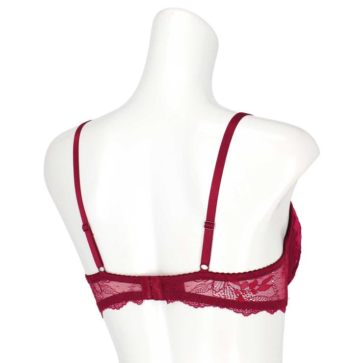 【ベロアのレースが特別感を演出】ワイヤーブラ BUN206 | une nana cool | 詳細画像9 