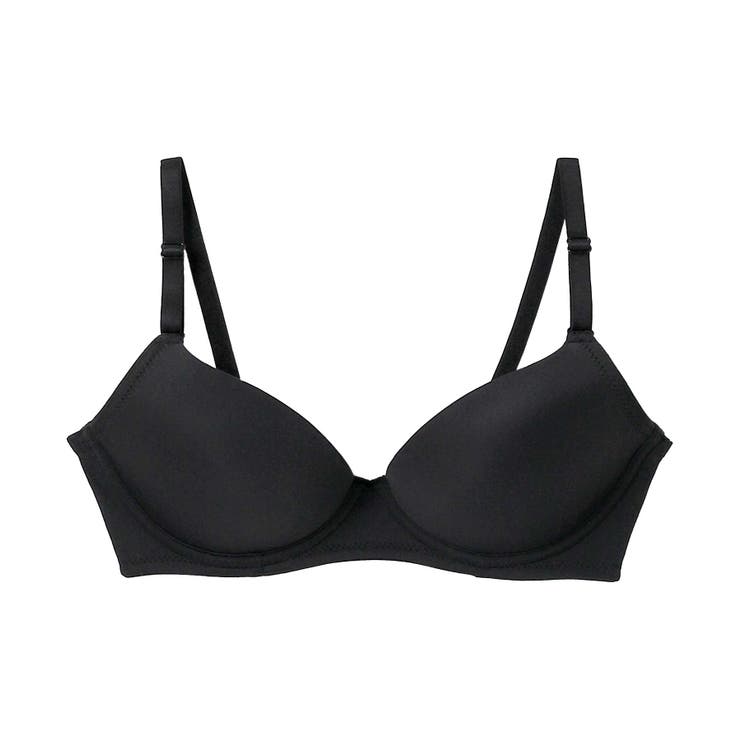 ブラック | モールド 3/4カップブラジャー JB0110 | une nana cool
