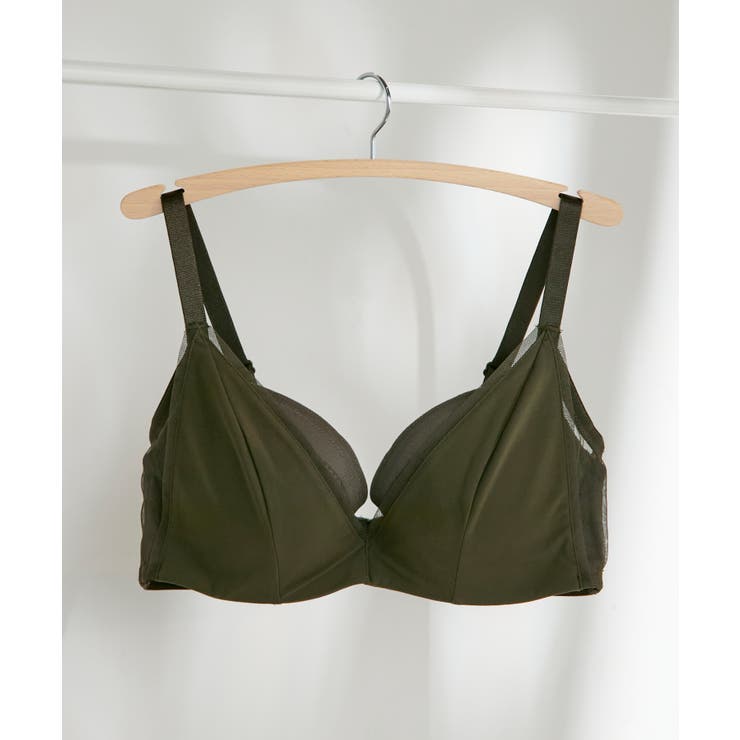 オリーブ | さあ、わたし シンプル 脇高ブラジャー JB2310 | une nana cool