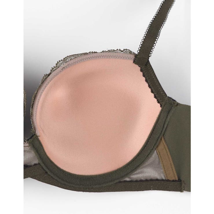 【ほわピタカップがバストに密着＆まるむねキープ】ふゆうする 3 4カップブラ | une nana cool | 詳細画像9 