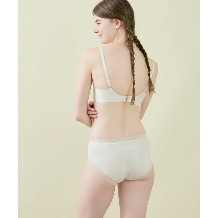 【ほわピタカップがバストに密着＆まるむねキープ】ふゆうする 3 4カップブラ | une nana cool | 詳細画像13 