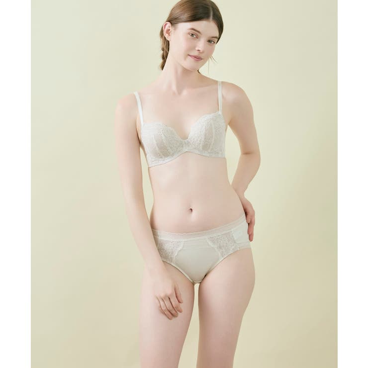 【ほわピタカップがバストに密着＆まるむねキープ】ふゆうする 3 4カップブラ | une nana cool | 詳細画像14 