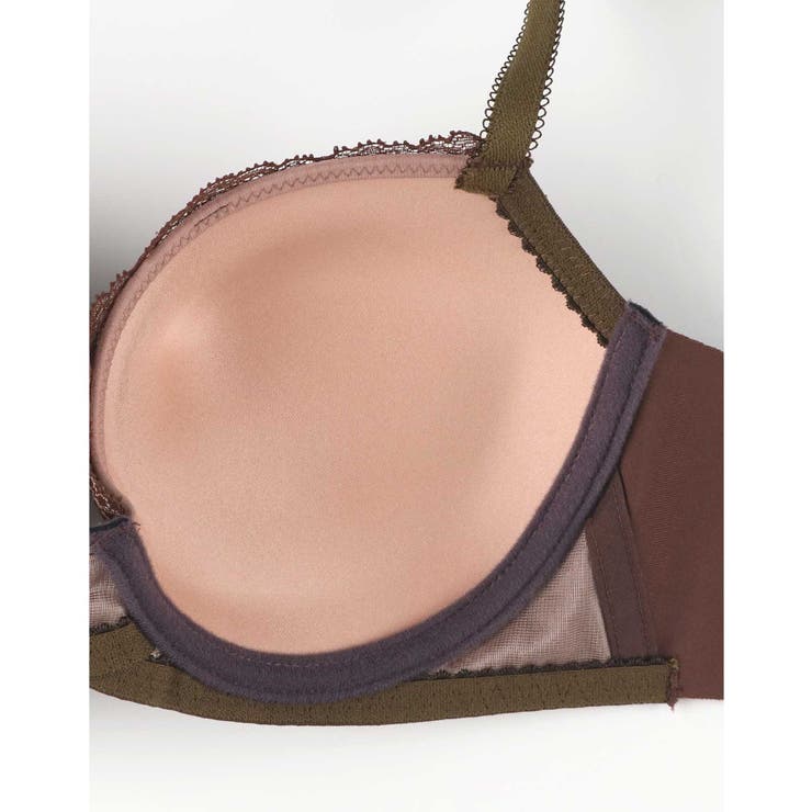 【ほわピタカップがバストに密着＆まるむねキープ】ふゆうする 3 4カップブラ | une nana cool | 詳細画像5 