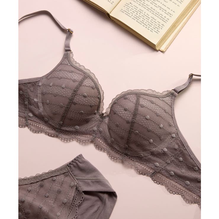 ブラウン | 【リニューアル】 しなやかにフィット ポルカドットモールド | une nana cool