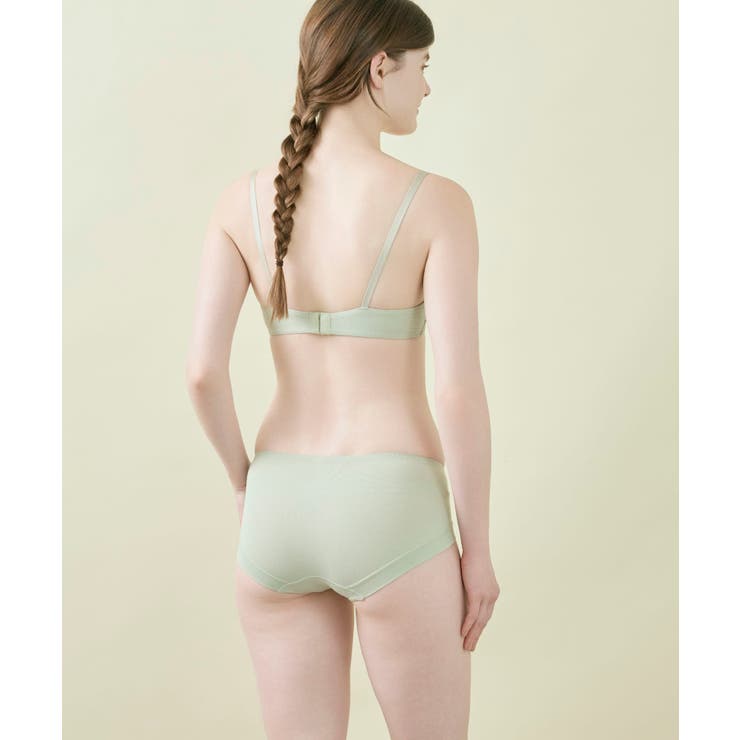 リニューアル【綿混】ビタードットコットン 3/4カップブラ JB2780 | une nana cool | 詳細画像3 