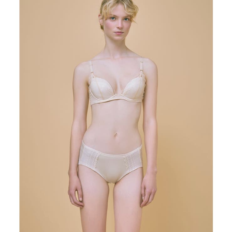 リニューアル【綿混】ビタードットコットン 3/4カップブラ JB2780 | une nana cool | 詳細画像9 