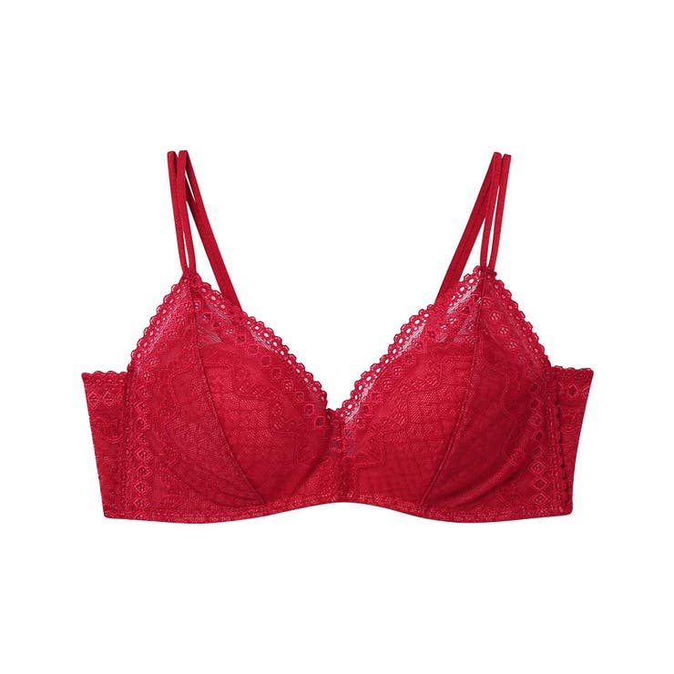 エンジ | 特別な日以外の364日つけたくなるブラ 364ブラ レース JB3510 | une nana cool