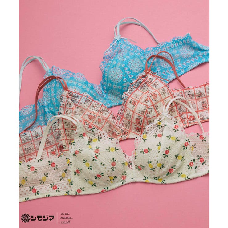 MADE WITH シモジマ 364ブラ レース JB3522 | une nana cool | 詳細画像1 