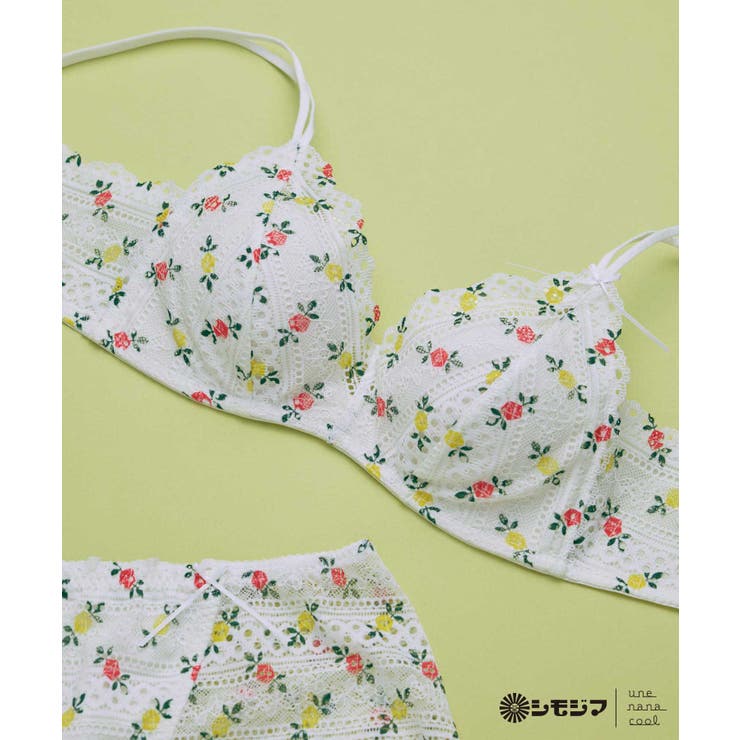 アイボリー | MADE WITH シモジマ 364ブラ レース JB3522 | une nana cool