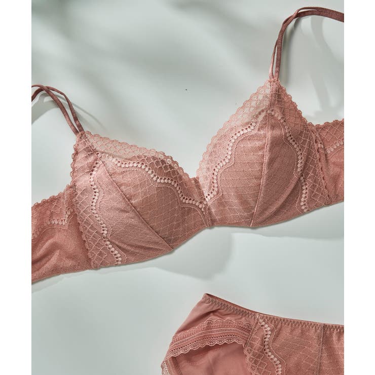 【リニューアル】364ブラ レース ノンワイヤーブラ JB3560 | une nana cool | 詳細画像18 