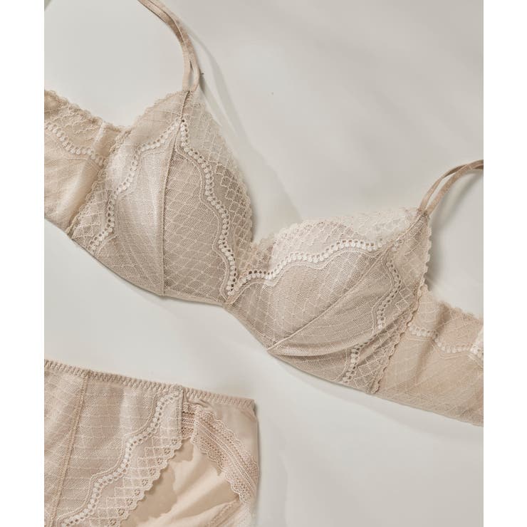 【リニューアル】364ブラ レース ノンワイヤーブラ JB3560 | une nana cool | 詳細画像24 