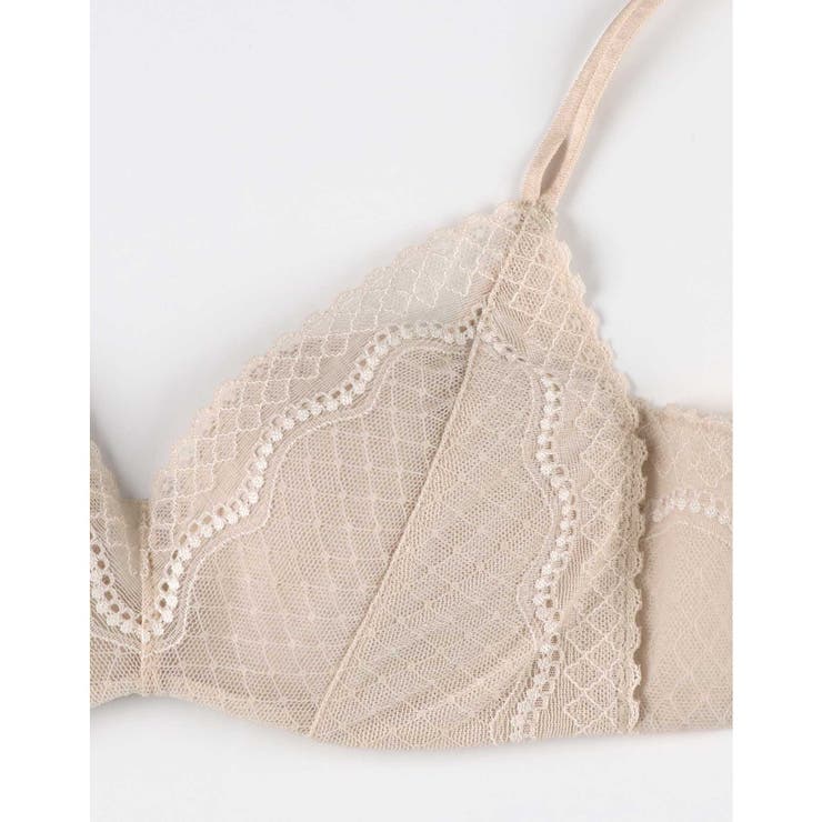 【リニューアル】364ブラ レース ノンワイヤーブラ JB3560 | une nana cool | 詳細画像29 